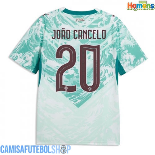 Camisa de time de futebol Portugal Joao Cancelo #20 Replicas 2º Equipamento Mundo 2026 Manga Curta